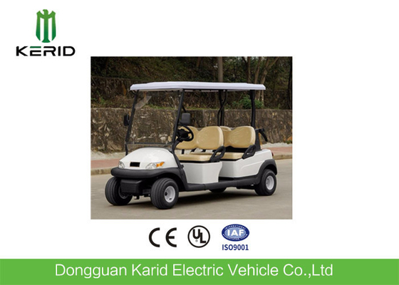 Metallic Red Color Electric Fuel Type Golf Carts DC Motor 4 Passengers Cheap Golf Buggy For Sale